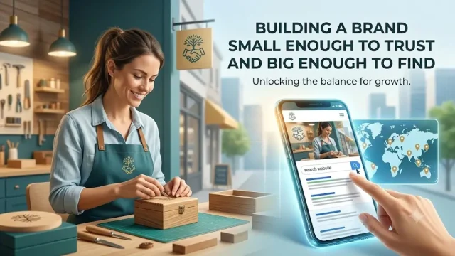 Building a Brand Small Enough to Trust and Big Enough to Find