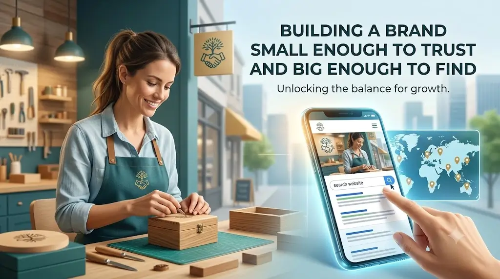 Building a Brand Small Enough to Trust and Big Enough to Find